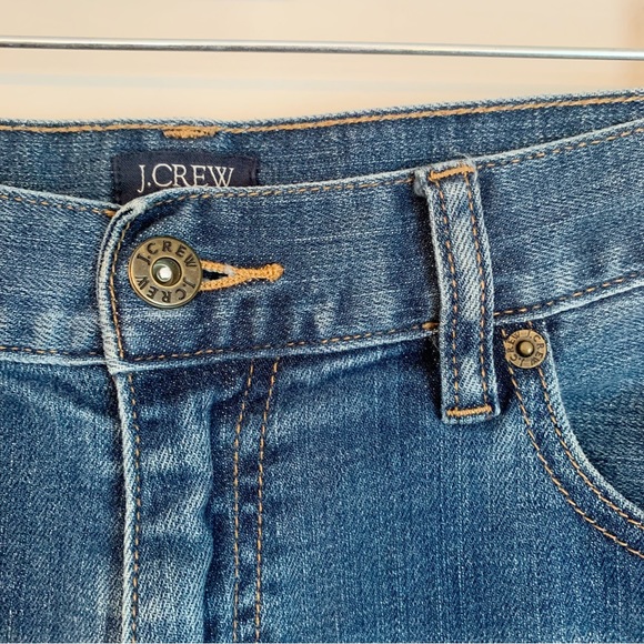 SOLD! J Crew Mens 33 X 32 The Driggs Slim Fit Flex Denim Jeans Medium Wash - Picture 5 of 11